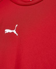 PUMA - Áo thun thể thao cổ tròn tay ngắn phom unisex Teamsport