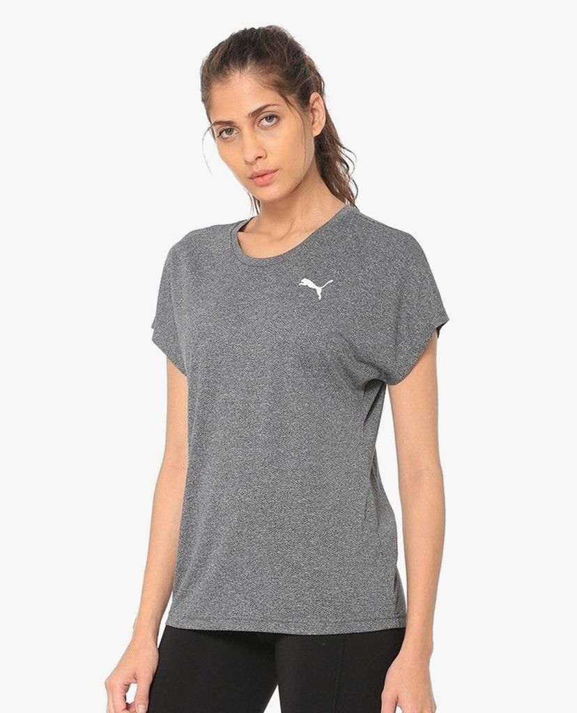 PUMA - Áo thun thể thao năng động Active Mesh Heather