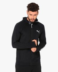 PUMA - Áo hoodie nam phối zip Tec Sports FZ