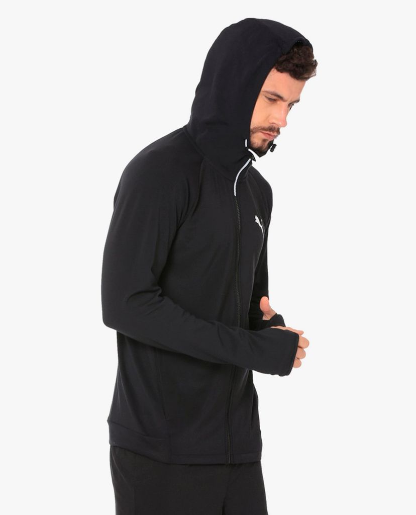 PUMA - Áo hoodie nam phối zip Tec Sports FZ