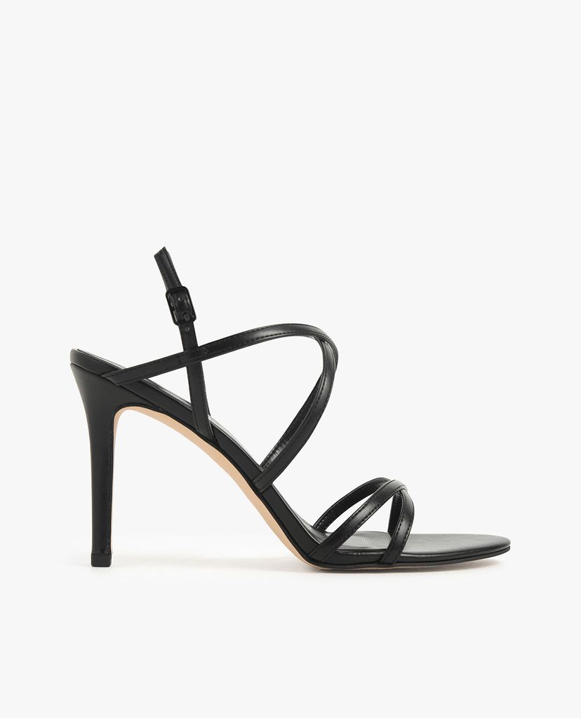 CHARLES & KEITH - Giày cao gót hở mũi Criss Cross Strappy