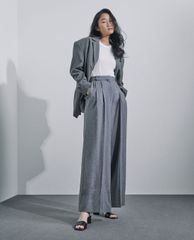CHARLES & KEITH - Giày cao gót quai ngang Croc Effect Clear Strap Mules