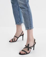 CHARLES & KEITH - Giày cao gót quai mảnh Front Knot Tie