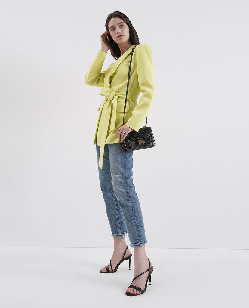 CHARLES & KEITH - Giày cao gót hở mũi Asymmetric Strap Slingback