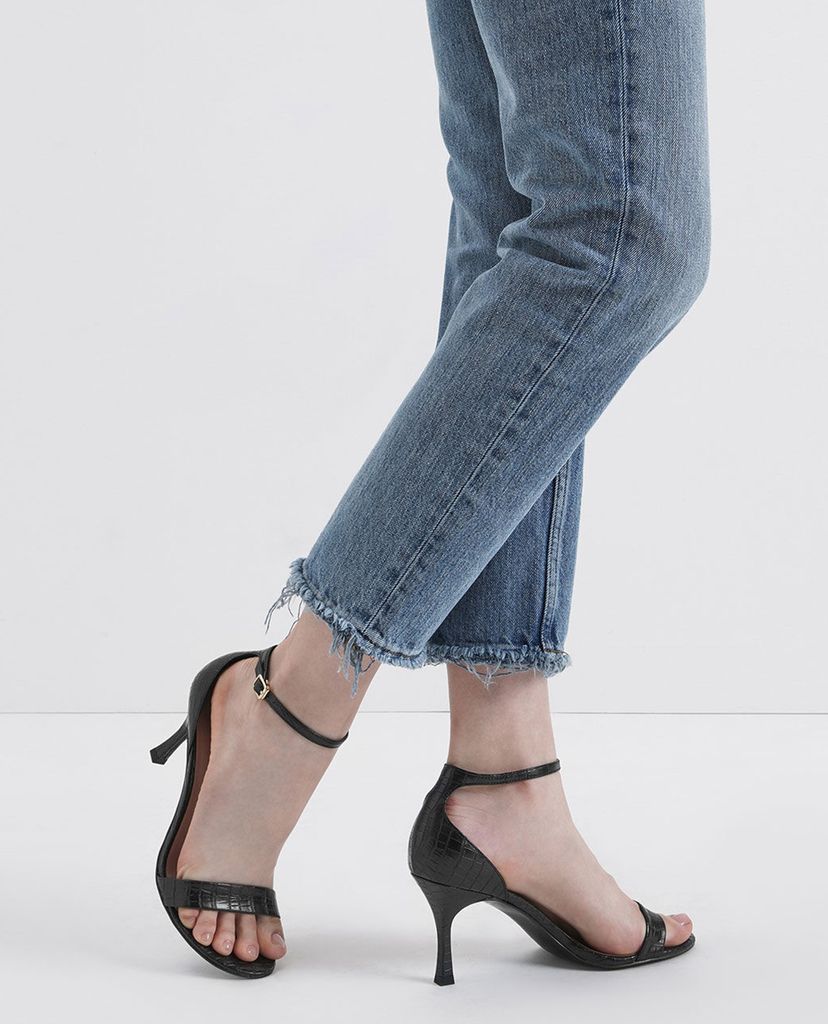 CHARLES & KEITH - Giày cao gót hở mũi Ankle Strap