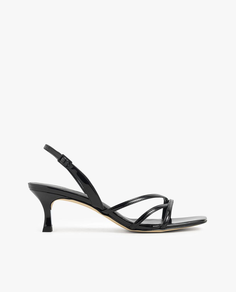 CHARLES & KEITH - Giày cao gót hở mũi Asymmetric Strappy