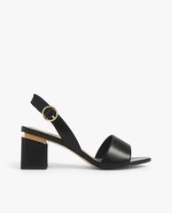 CHARLES & KEITH - Giày cao gót đế vuông Slingback Block