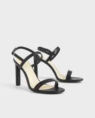 CHARLES & KEITH - Giày sandals cao gót Slingback Stiletto