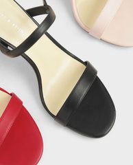CHARLES & KEITH - Giày sandals cao gót Slingback Stiletto