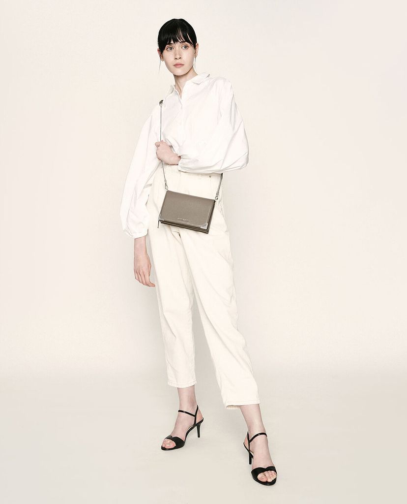 CHARLES & KEITH - Giày cao gót quai ngang Sweetheart Topline