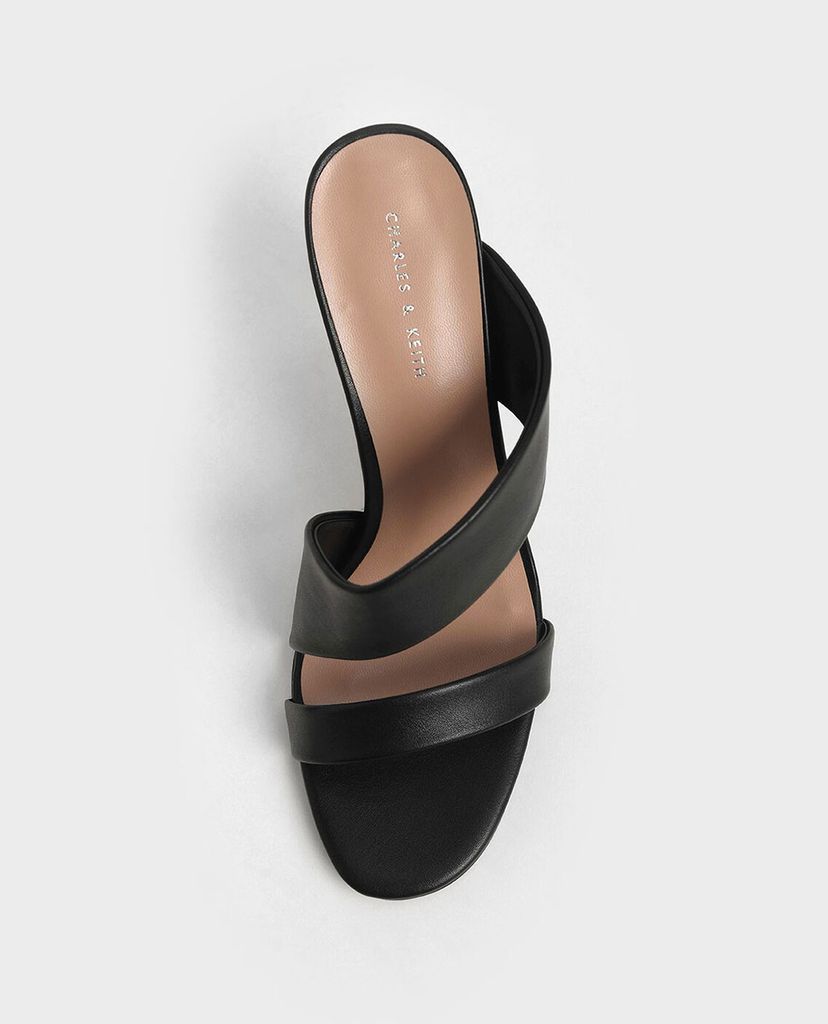 CHARLES & KEITH - Giày cao gót hở mũi Asymmetric Strap
