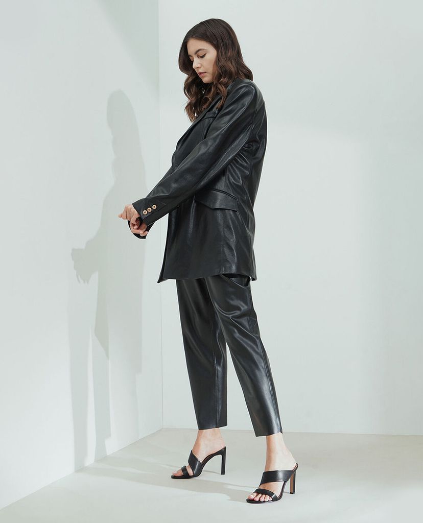 CHARLES & KEITH - Giày cao gót hở mũi Asymmetric Strap