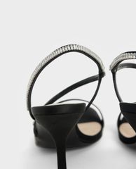 CHARLES & KEITH - Giày cao gót quai ngang Asymmetric Strap