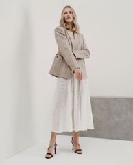 CHARLES & KEITH - Giày cao gót quai ngang Asymmetric Strap