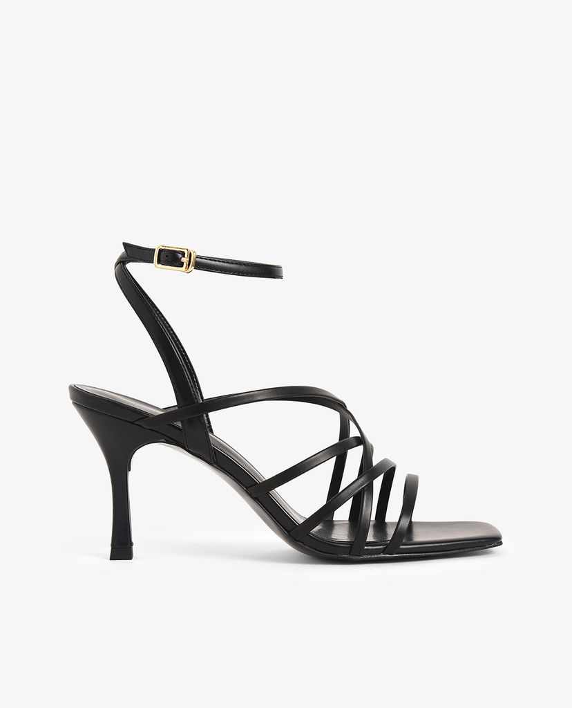 CHARLES & KEITH - Giày cao gót quai mảnh đan chéo Strappy Heeled