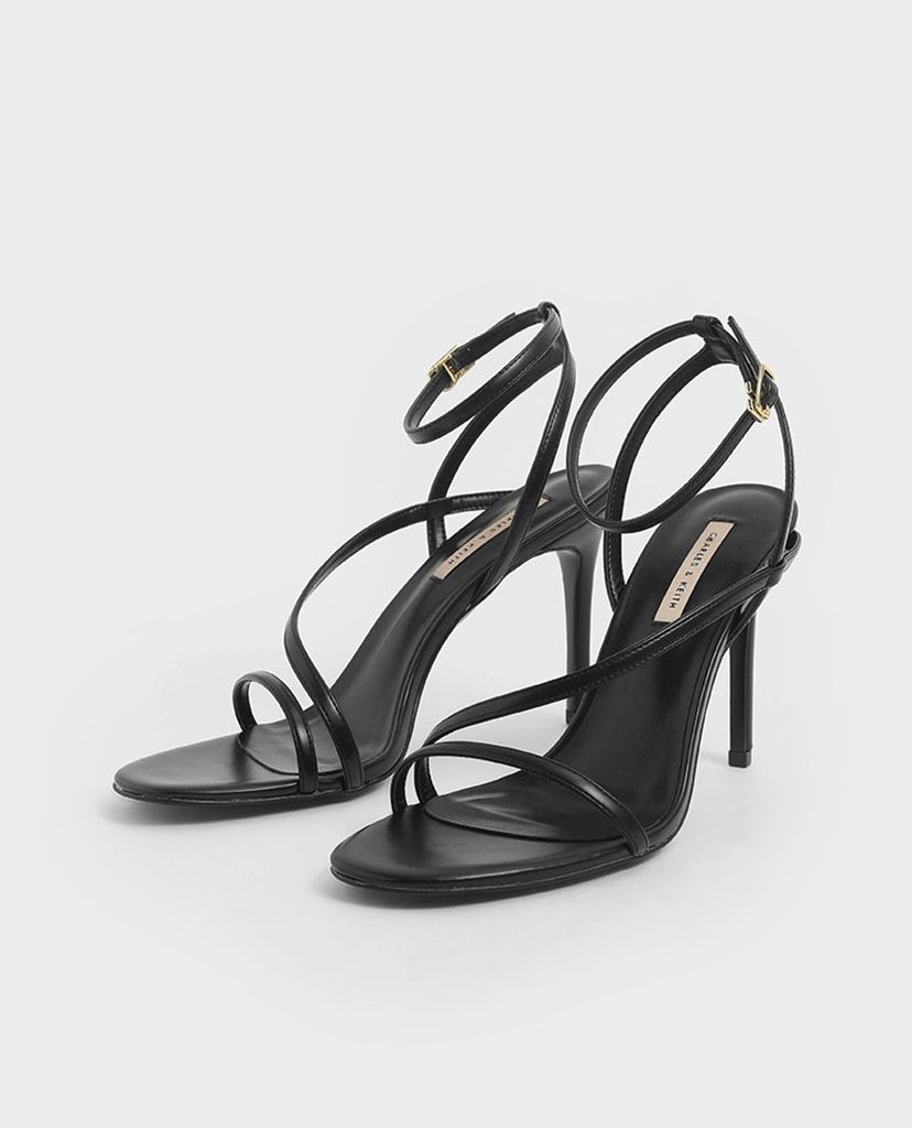 CHARLES & KEITH - Giày cao gót sandal quai mảnh Strappy Stiletto