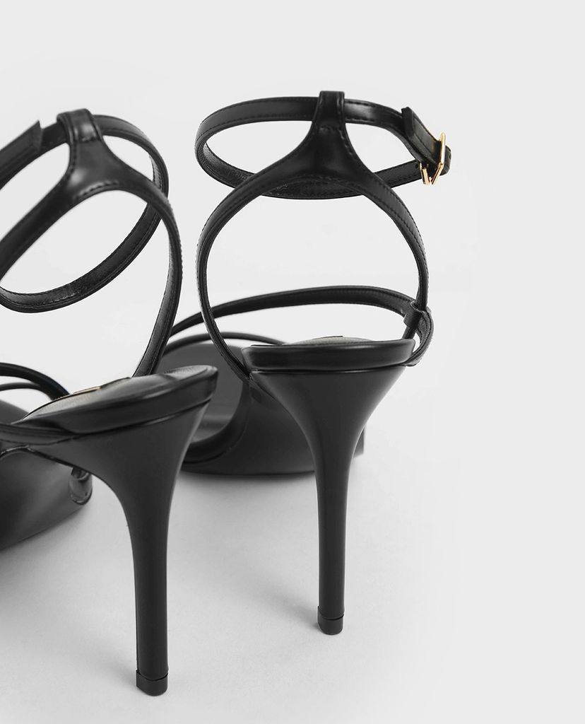CHARLES & KEITH - Giày cao gót sandal quai mảnh Strappy Stiletto