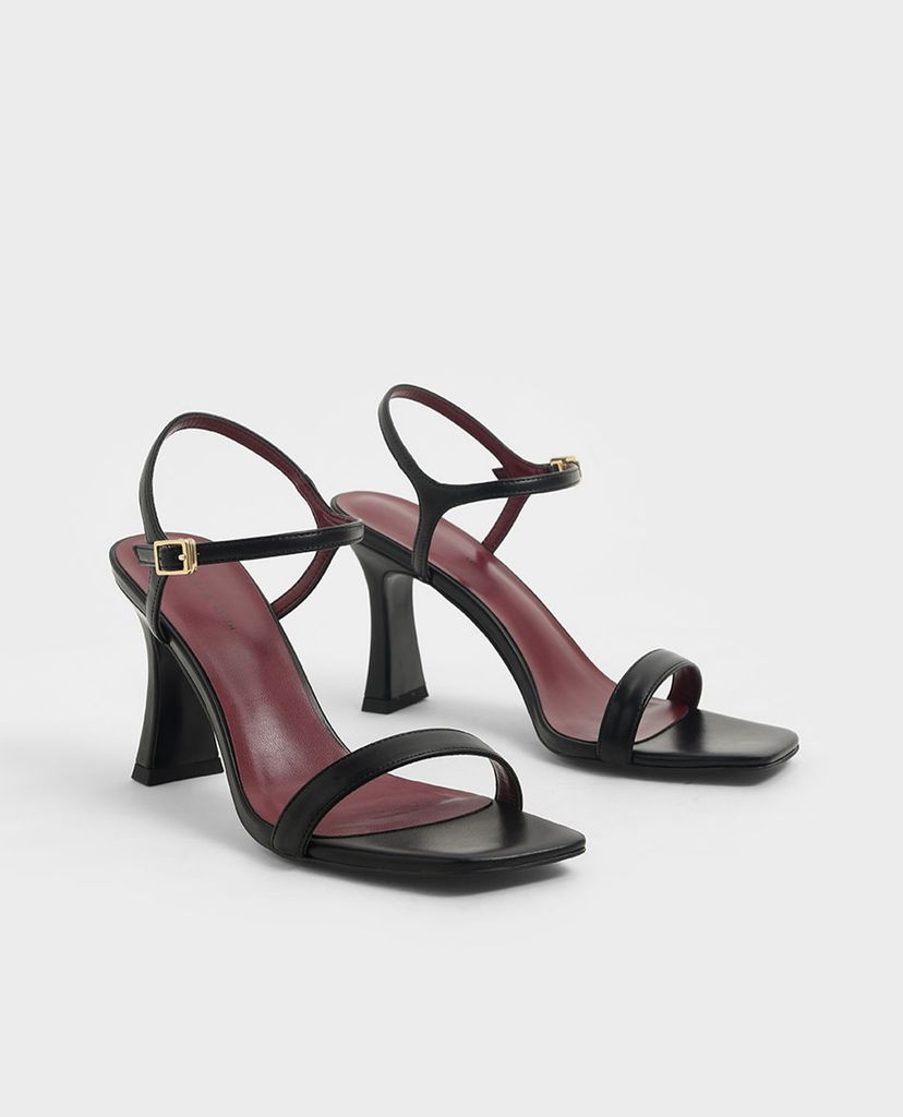 CHARLES & KEITH - Giày cao gót sandal Sculptural