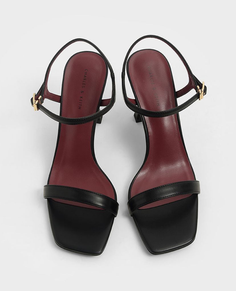 CHARLES & KEITH - Giày cao gót sandal Sculptural