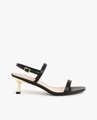 CHARLES & KEITH - Giày cao gót quai ngang Metallic Ankle Strap