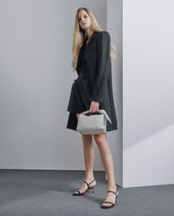 CHARLES & KEITH - Giày cao gót quai ngang Metallic Ankle Strap