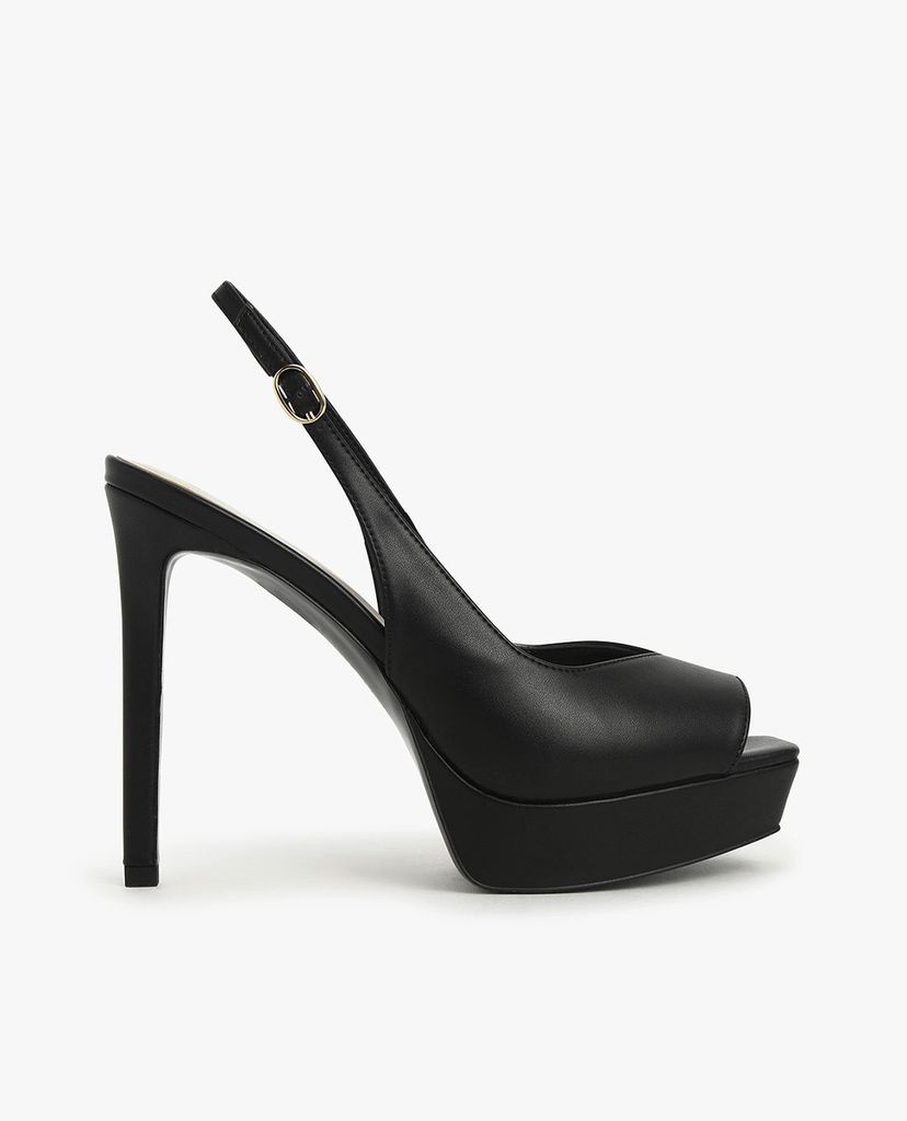 CHARLES & KEITH - Giày cao gót hở mũi thời trang