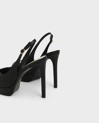 CHARLES & KEITH - Giày cao gót hở mũi thời trang