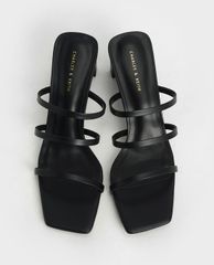 CHARLES & KEITH - Giày cao gót quai ngang Glitter Strappy Blade