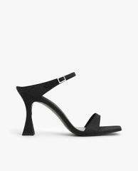 CHARLES & KEITH - Giày cao gót quai ngang Glitter Sculptural