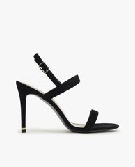 CHARLES & KEITH - Giày cao gót quai ngang Textured Ankle Strap