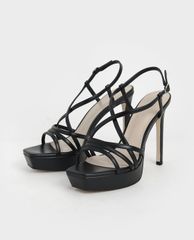 CHARLES & KEITH - Giày cao gót quai mảnh Strappy Platform