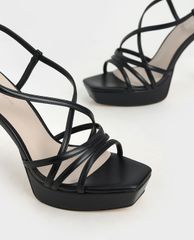 CHARLES & KEITH - Giày cao gót quai mảnh Strappy Platform