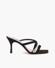 CHARLES & KEITH - Giày cao gót quai ngang Gem Embellished Strappy