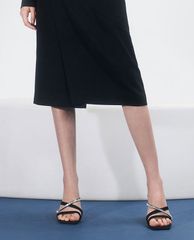 CHARLES & KEITH - Giày cao gót quai ngang Gem Embellished Strappy