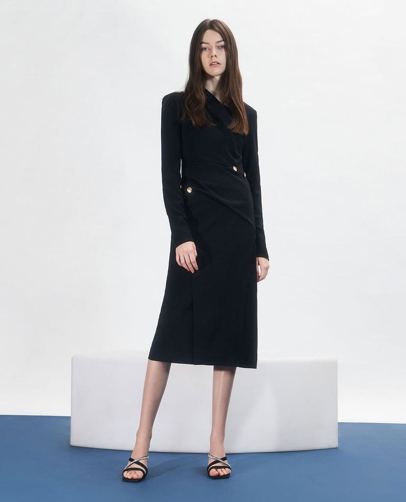 CHARLES & KEITH - Giày cao gót quai ngang Gem Embellished Strappy
