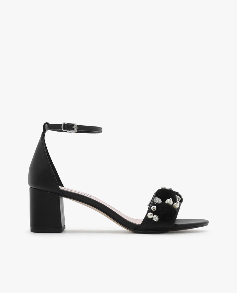 CHARLES & KEITH - Giày cao gót quai ngang Ankle Strap