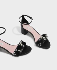 CHARLES & KEITH - Giày cao gót quai ngang Ankle Strap
