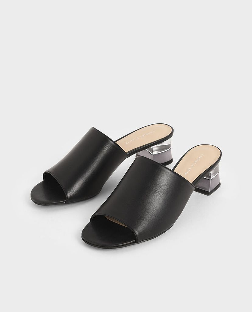 CHARLES & KEITH - Giày cao gót đế vuông Block