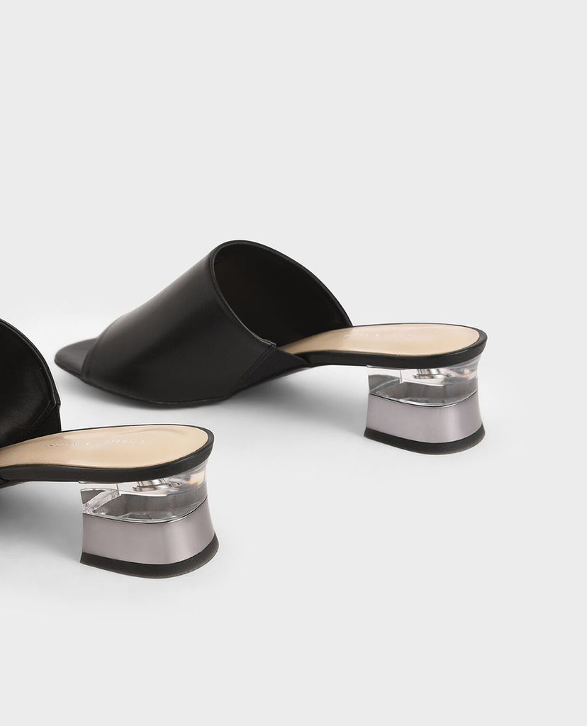 CHARLES & KEITH - Giày cao gót đế vuông Block