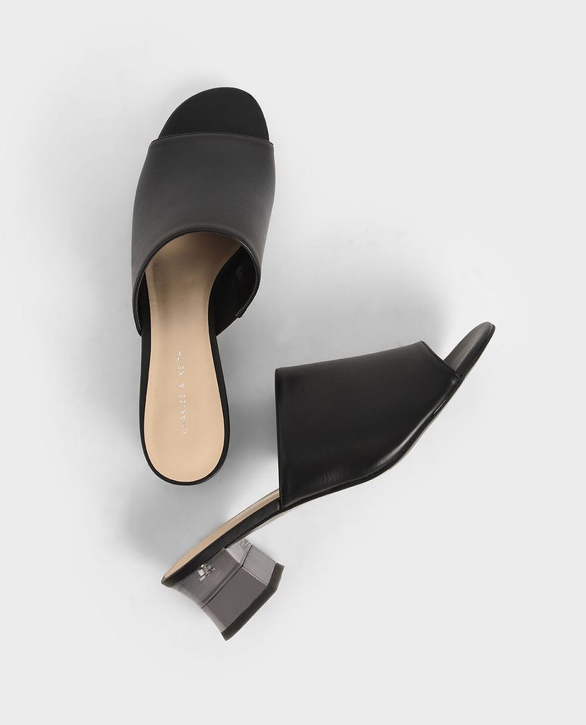 CHARLES & KEITH - Giày cao gót đế vuông Block