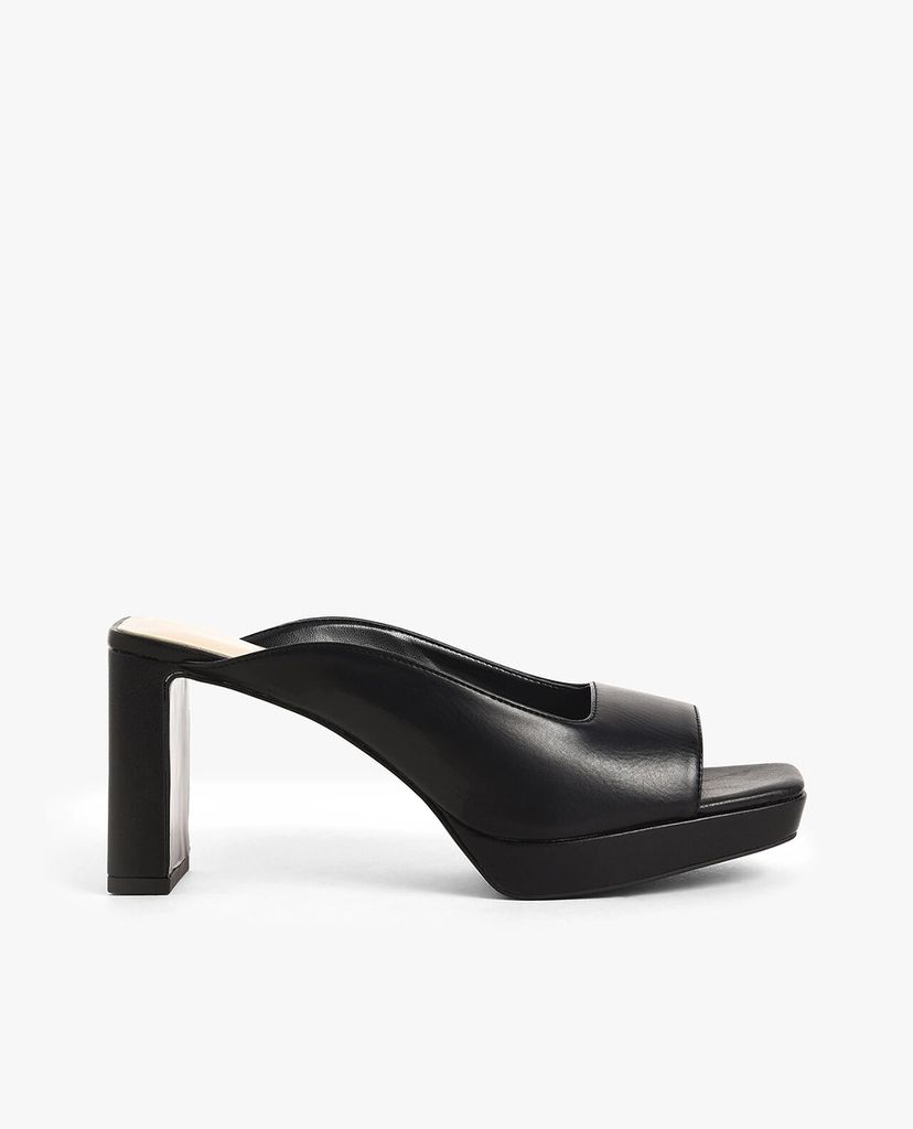 CHARLES & KEITH - Giày cao gót đế trụ Platform