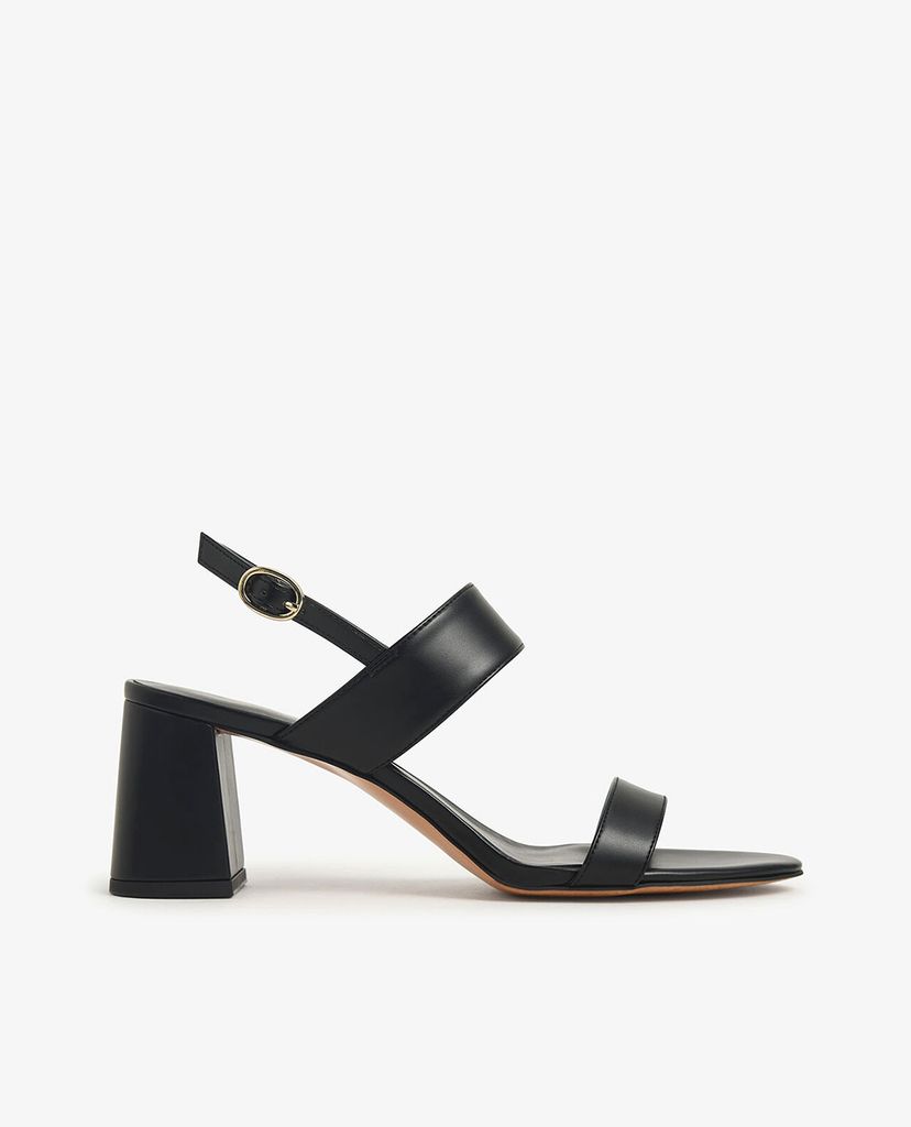 CHARLES & KEITH - Giày sandal cao gót hở mũi Slingback