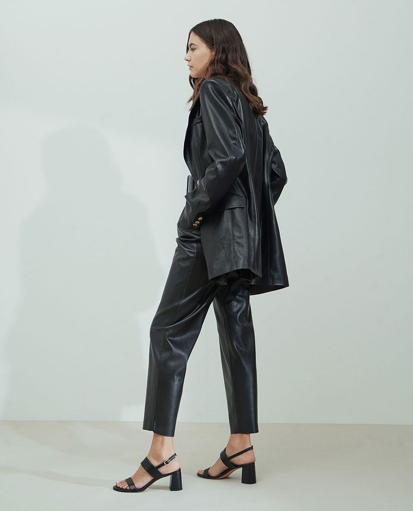 CHARLES & KEITH - Giày sandal cao gót hở mũi Slingback