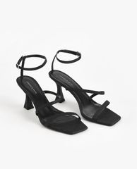 CHARLES & KEITH - Giày sandal cao gót Glitter Sculptural Heel