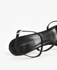 CHARLES & KEITH - Giày sandal cao gót Glitter Sculptural Heel
