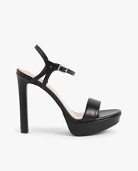 CHARLES & KEITH - Giày cao gót hở mũi quai ngang thời trang
