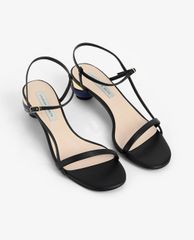 CHARLES & KEITH - Giày sandal cao gót Sculptural Heel Ankle Strap
