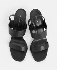 CHARLES & KEITH - Giày sandal cao gót Back Strap Block Heel