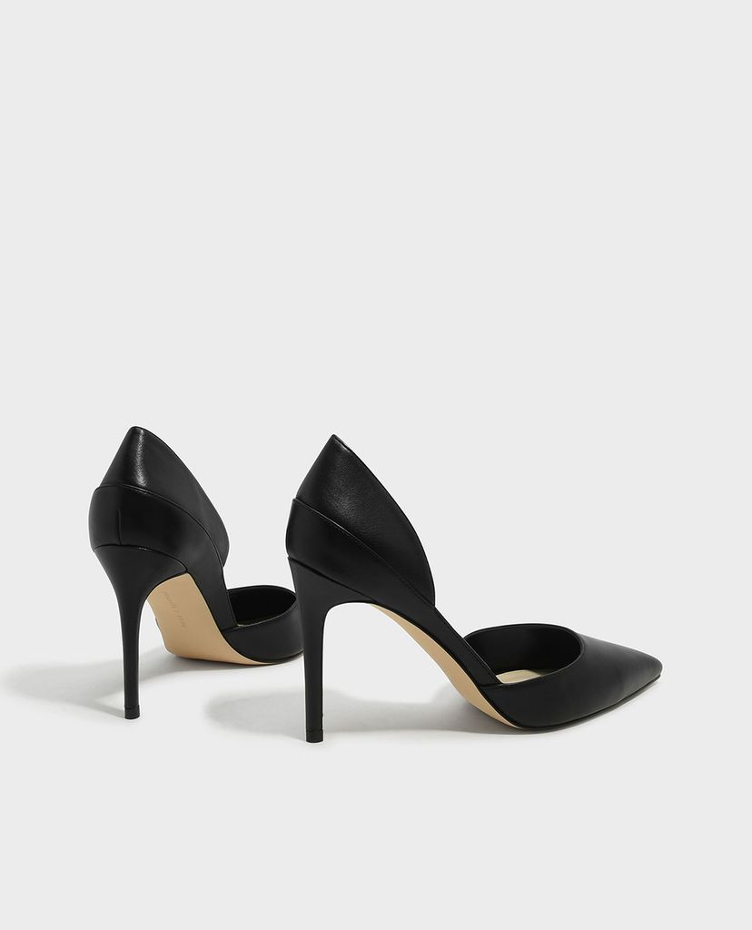 CHARLES & KEITH - Giày cao gót mũi nhọn thời trang