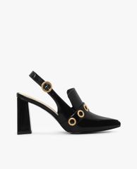 CHARLES & KEITH - Giày cao gót mũi nhọn Rivet Detail Slingback